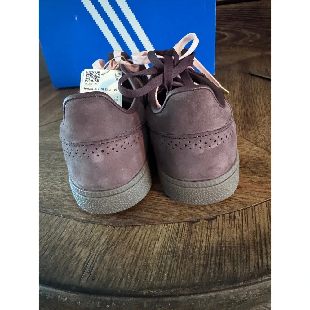 Adidas Handball Spezial W Shadow Brown Bliss Pink KH9157 Womens 8.5 NEW